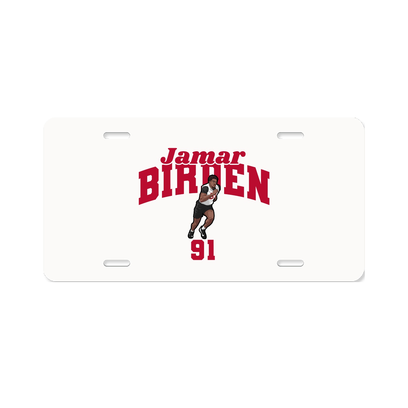 License Plate — Signature Arch in Classic