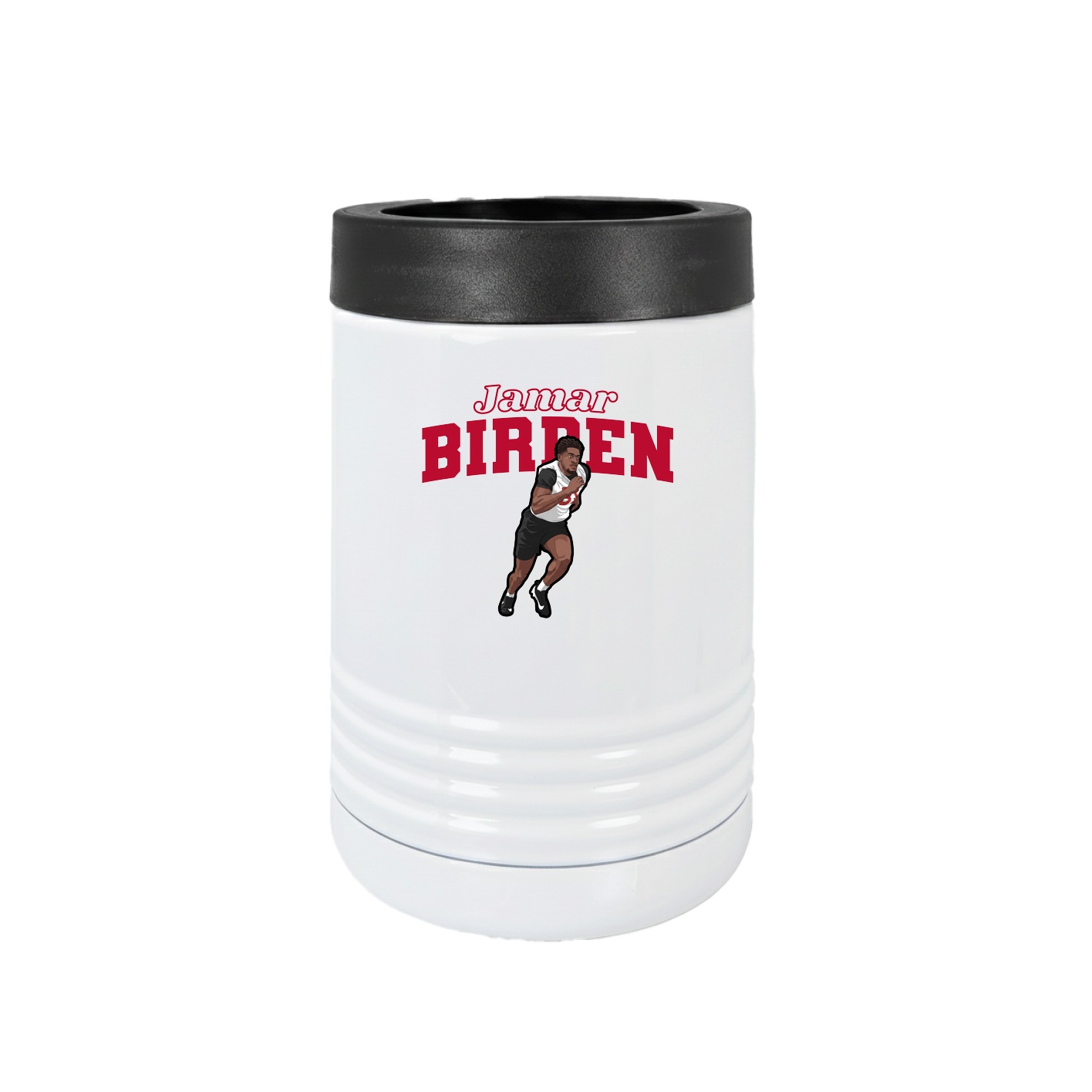 Beverage Holder — Name Arch in White