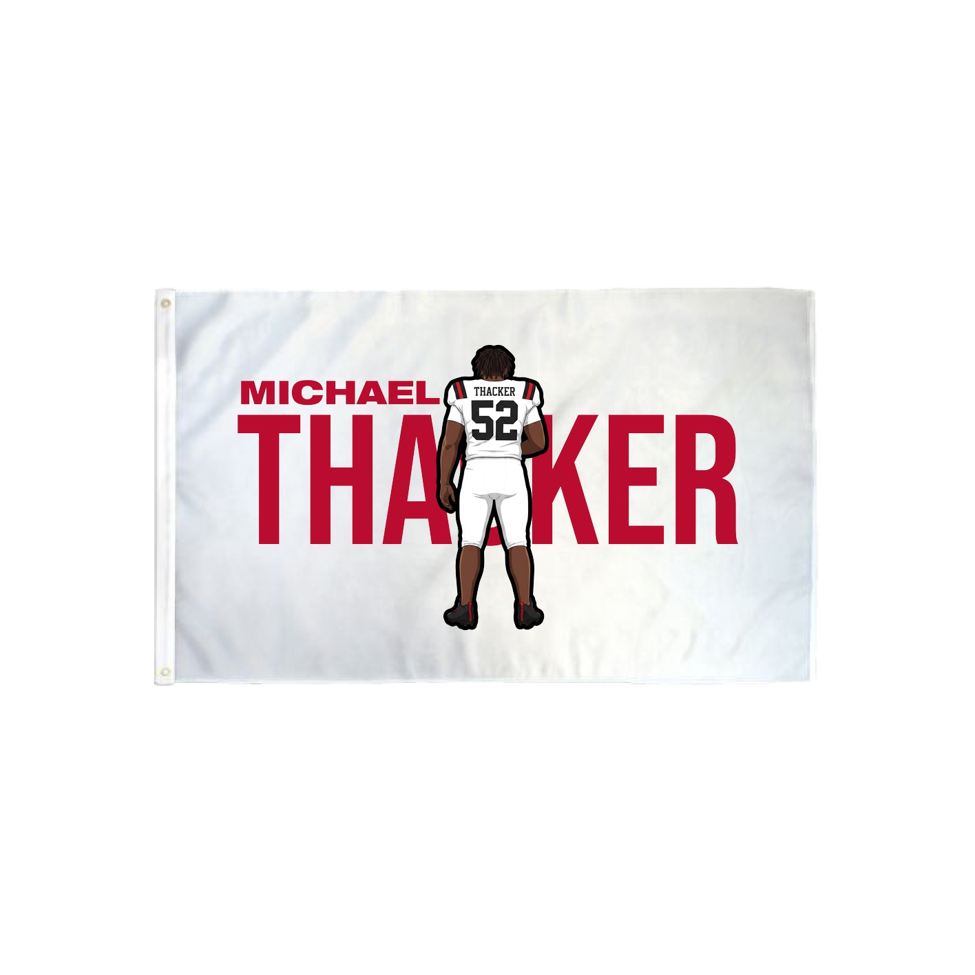 3x5 Flag — Player Name in Classic