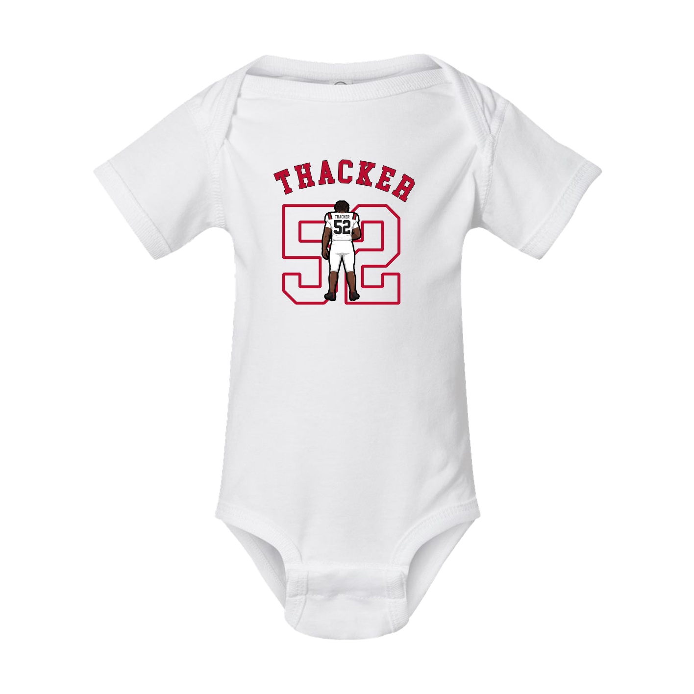 Baby Onesie — Shirsey Arch in White
