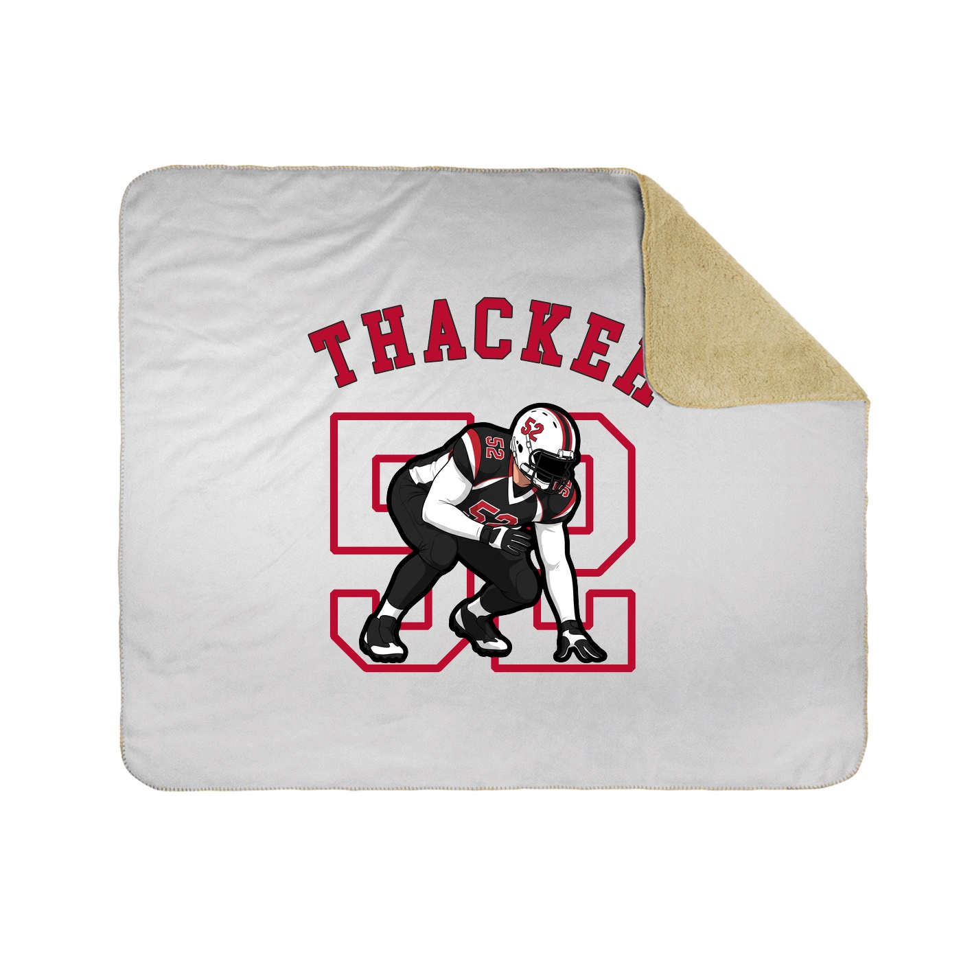 Throw Blanket — Shirsey Arch in White
