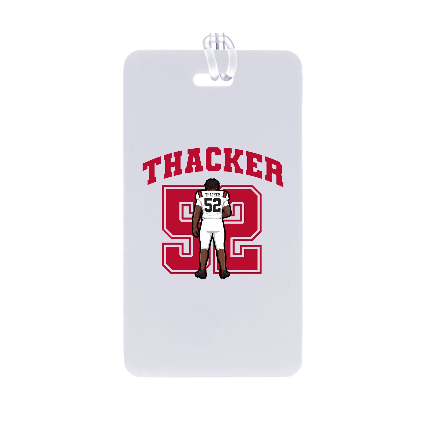 Bag Tag — Number in Classic