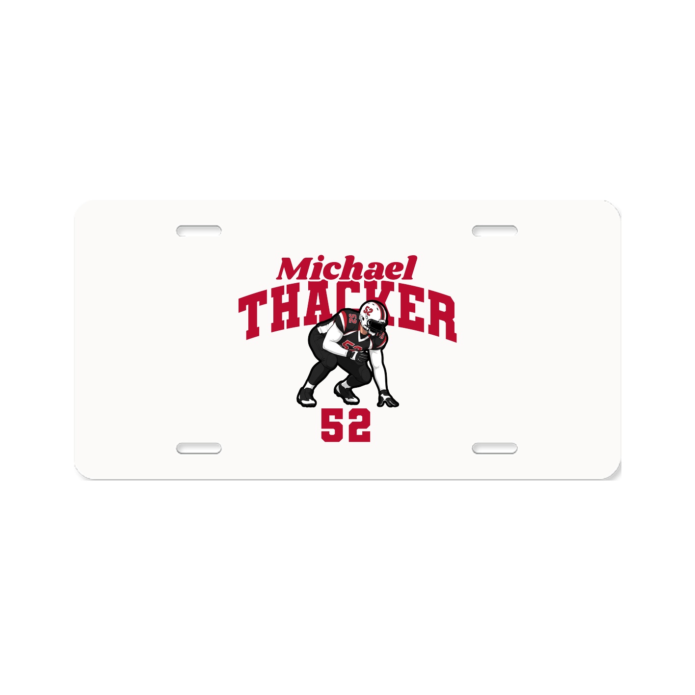 License Plate — Signature Arch in Classic