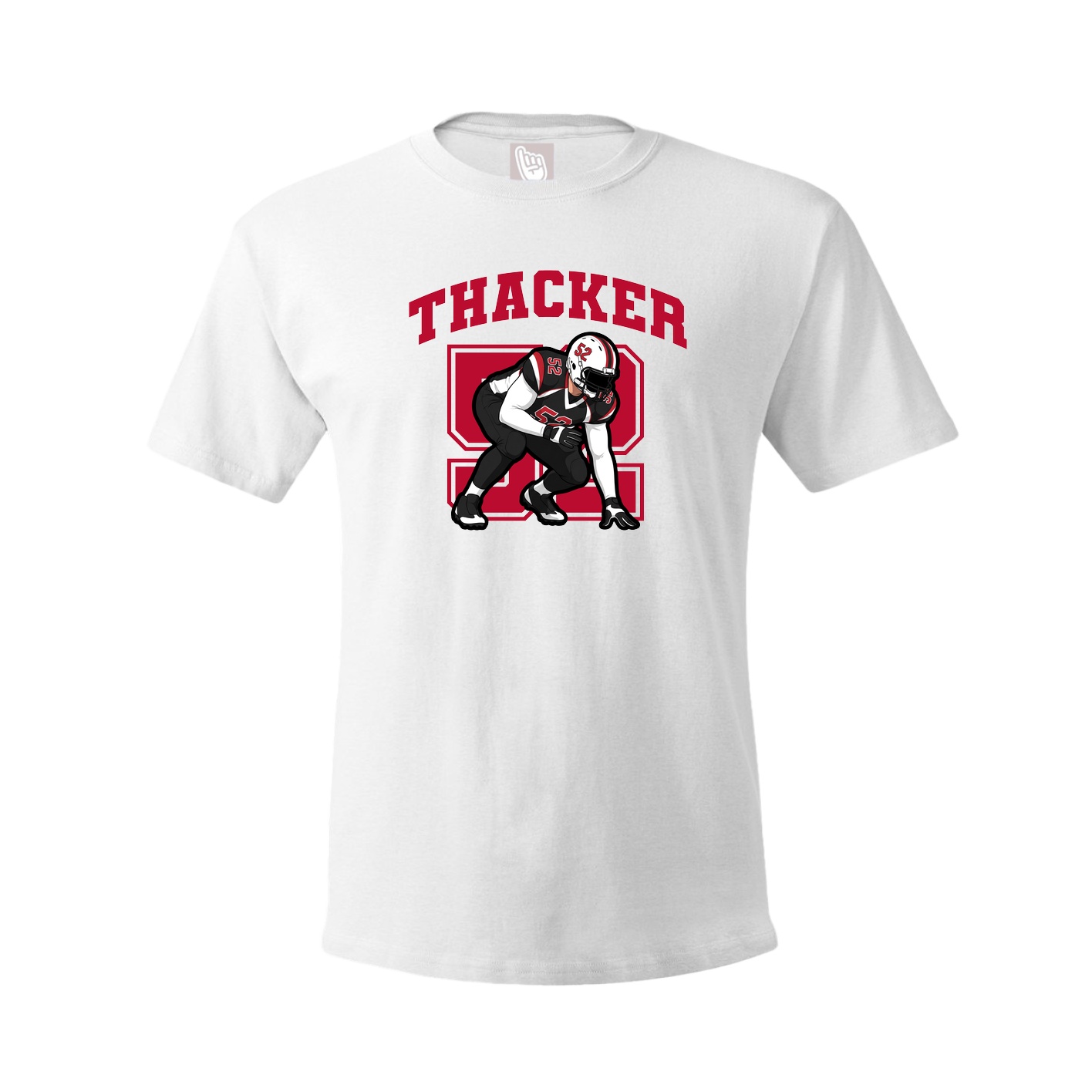 Tee — Number in White