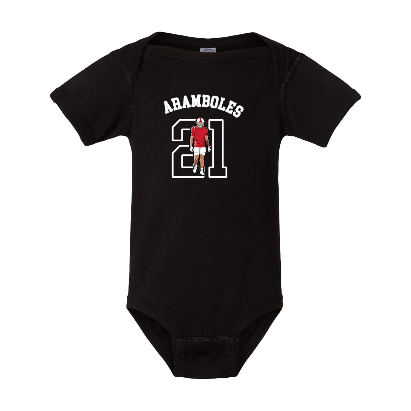 Baby Onesie — Shirsey Arch in Black