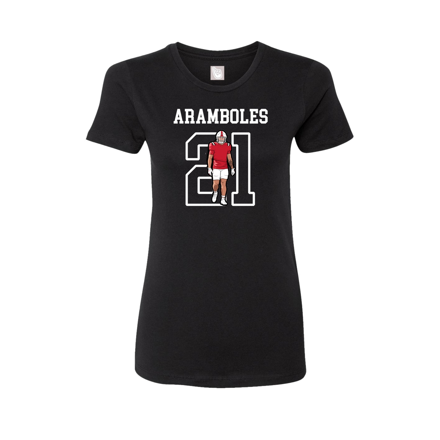 Fitted Women's Tee — Shirsey in Black