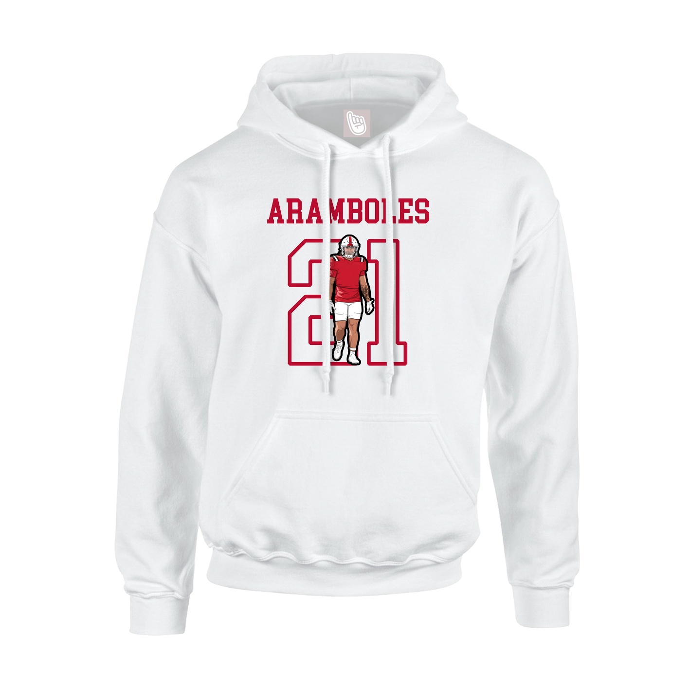 Youth Hoodie — Shirsey in White