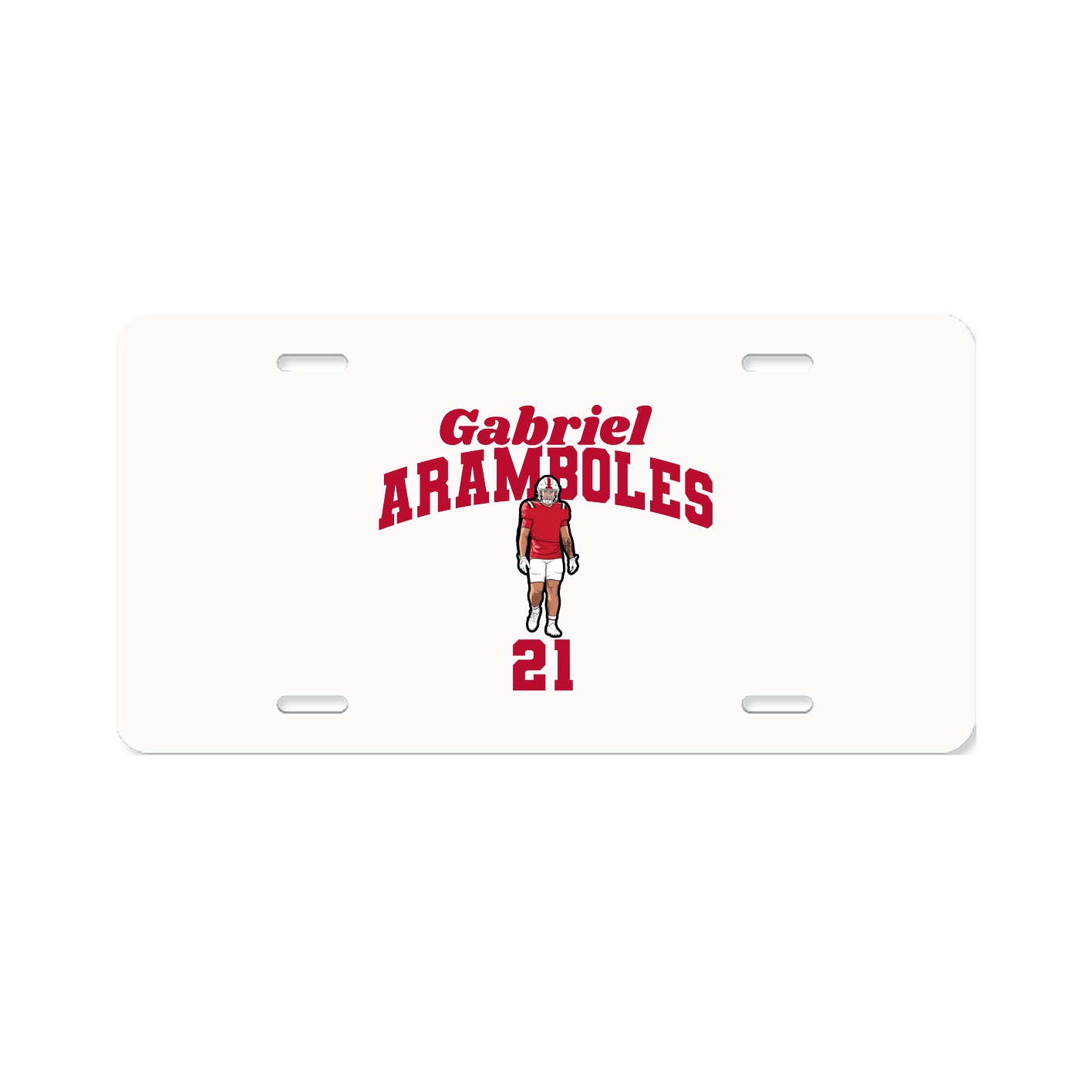 License Plate — Signature Arch in Classic