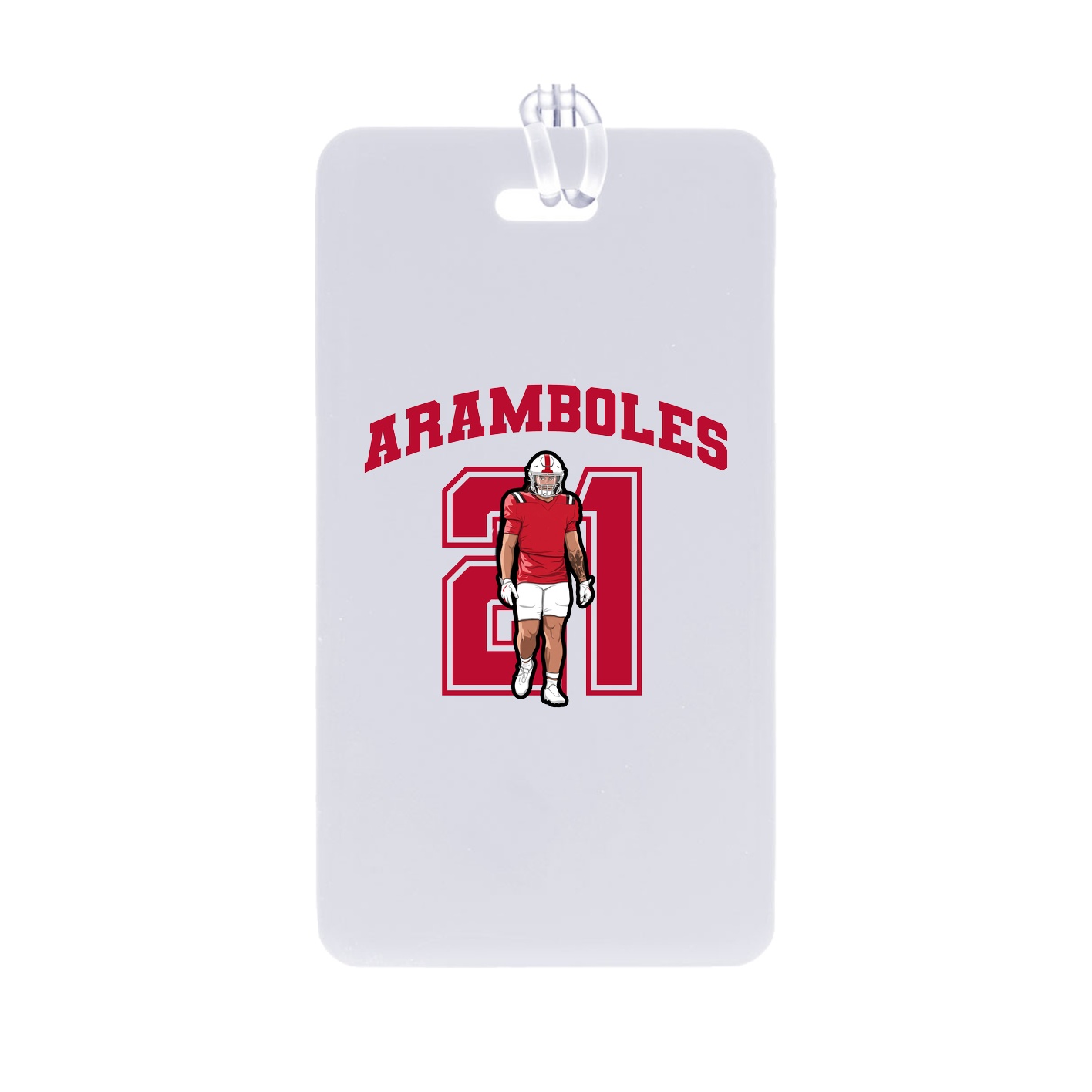 Bag Tag — Number in Classic
