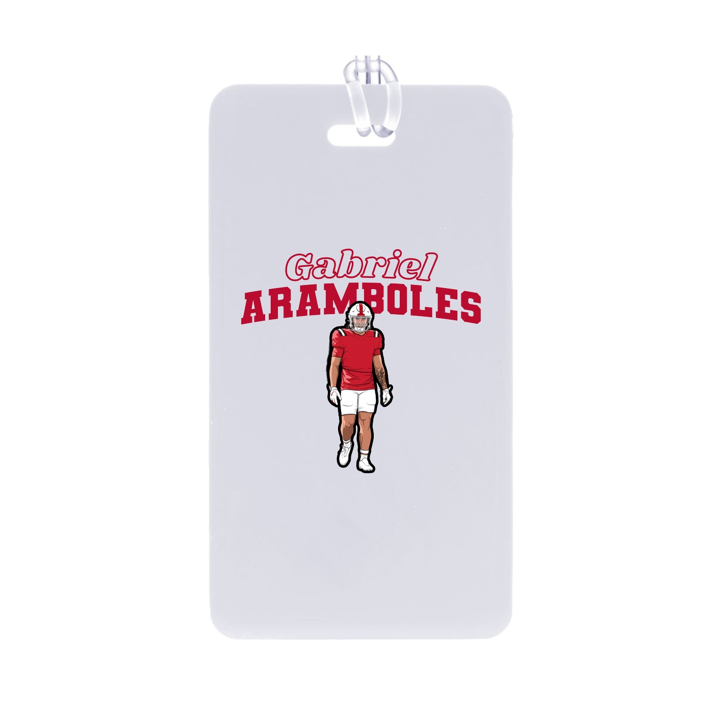 Bag Tag — Name Arch in Classic