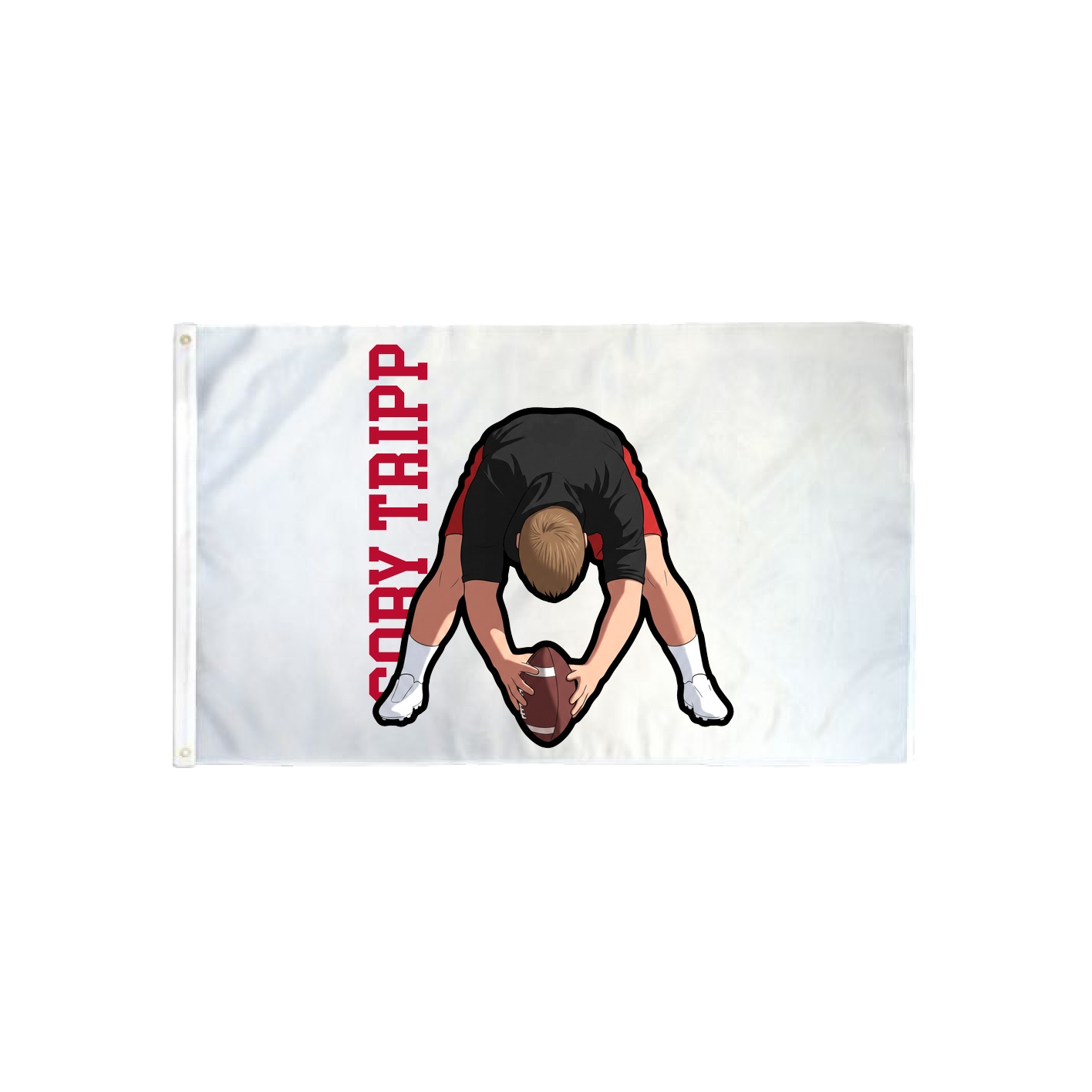 3x5 Flag — Name Vertical in Classic