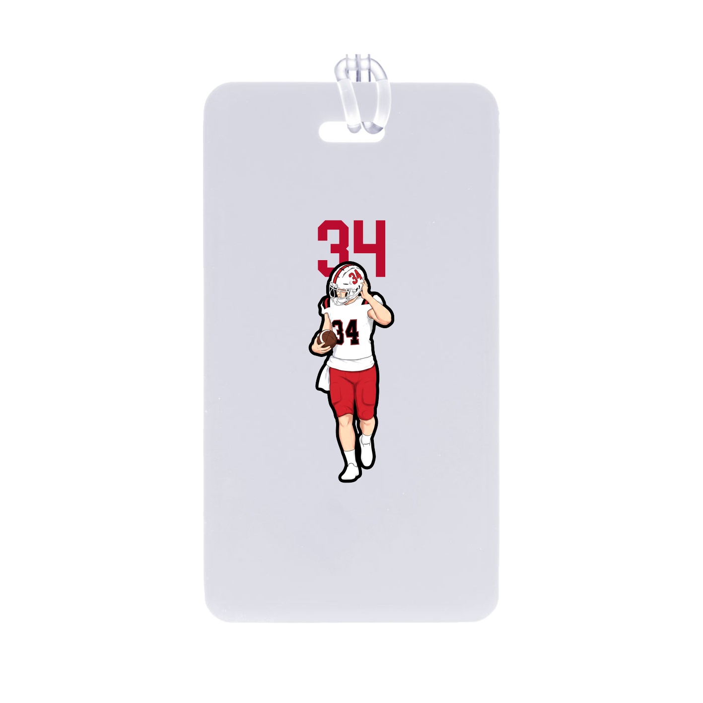 Bag Tag — Number Top in Classic