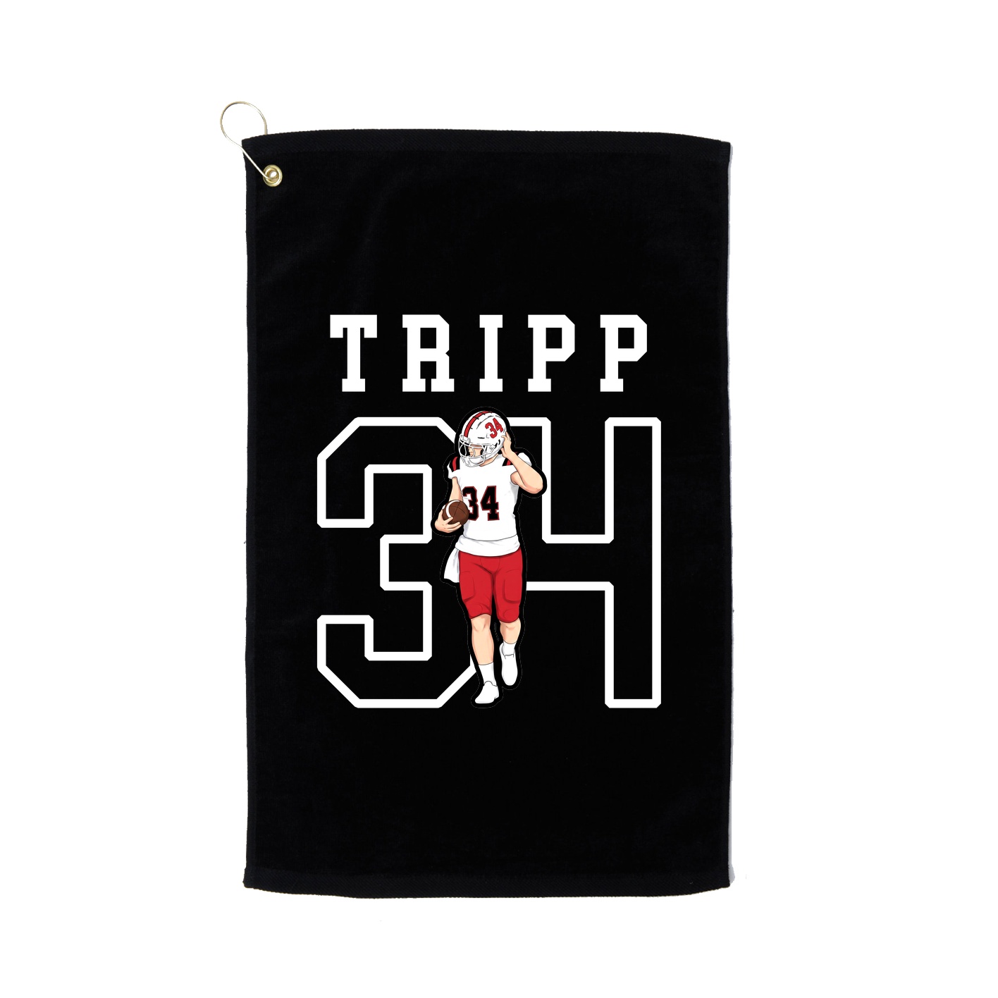 Golf Towel — Shirsey in Black