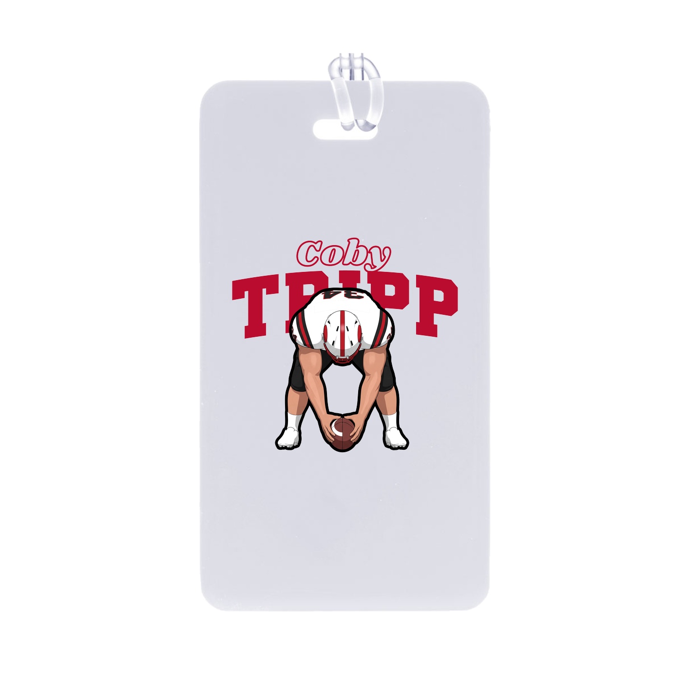 Bag Tag — Name Arch in Classic