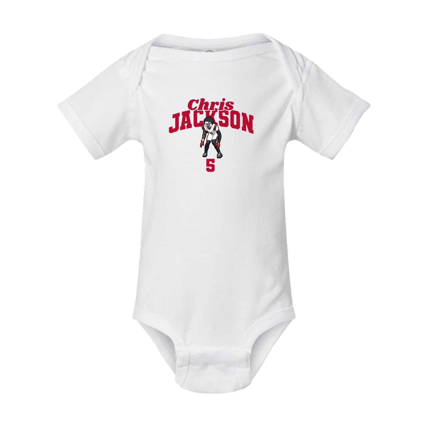 Baby Onesie — Signature Arch in White