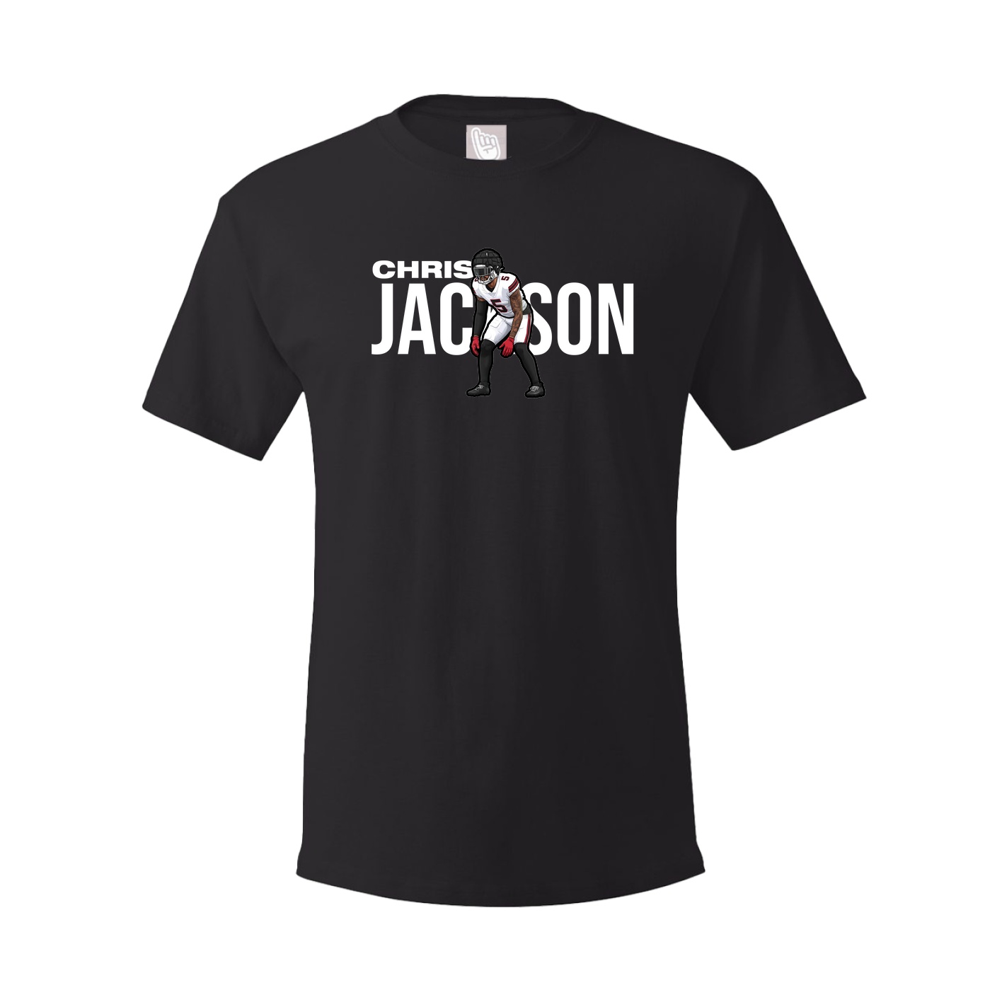 Youth Tee — Player Name in Black