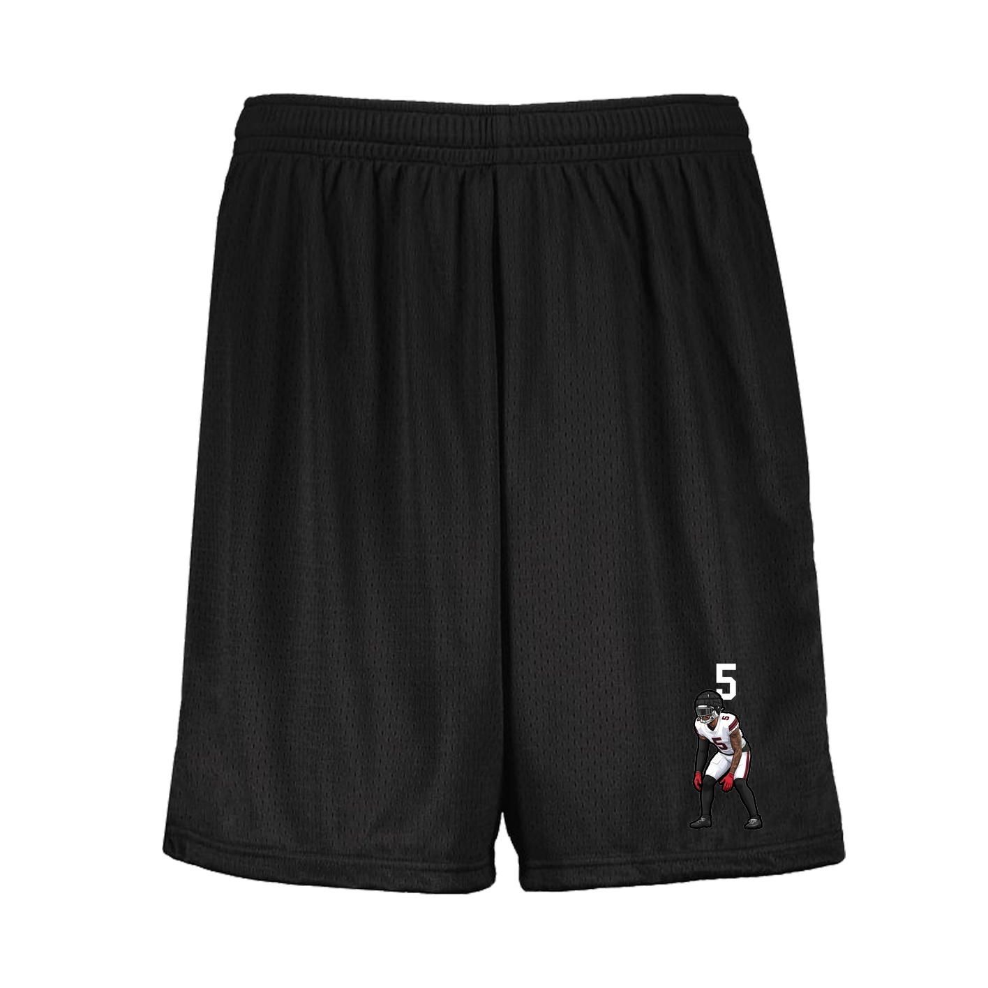 Shorts — Number Top in Black