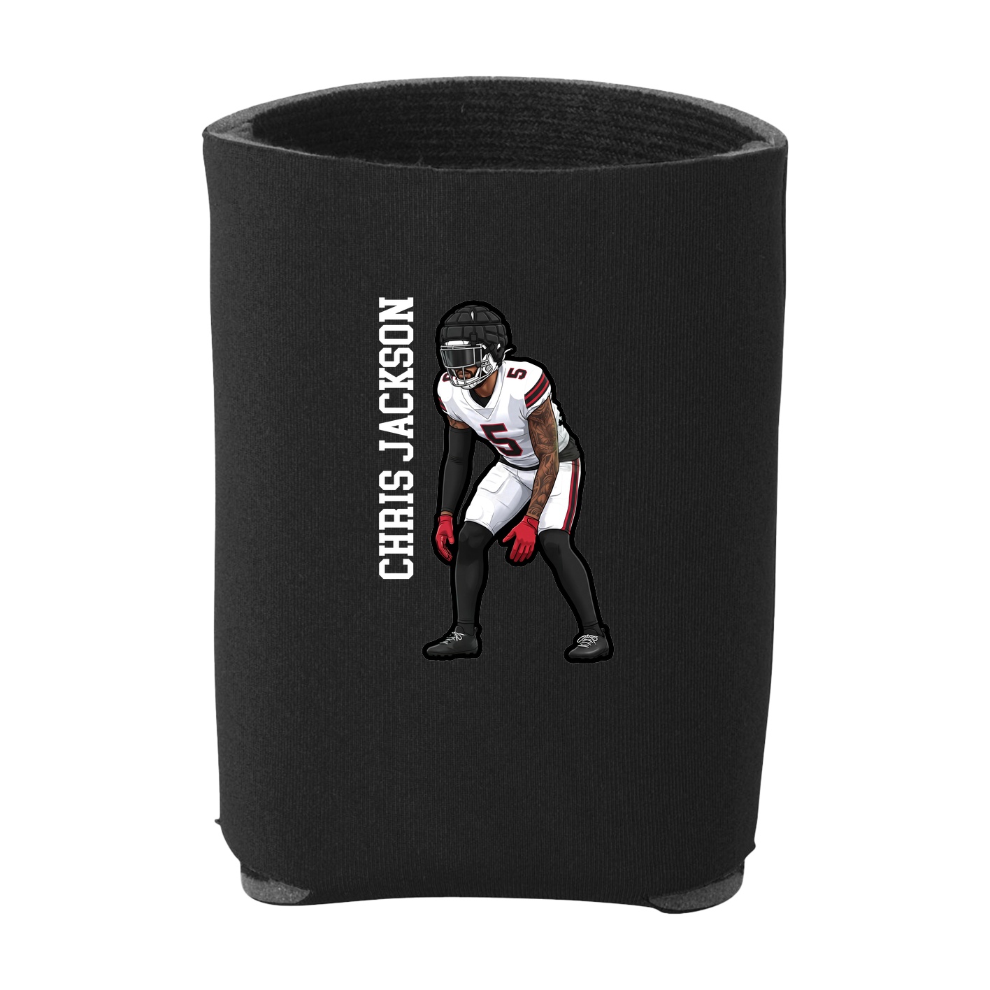 Can Holder — Name Vertical in Black