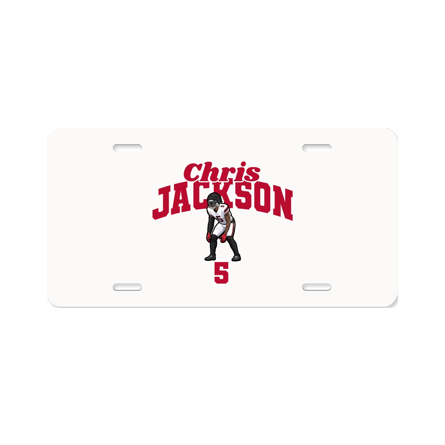License Plate — Signature Arch in Classic