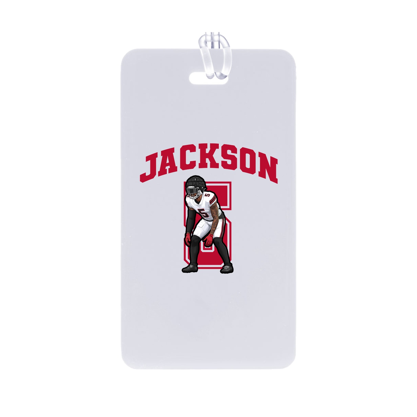 Bag Tag — Number in Classic