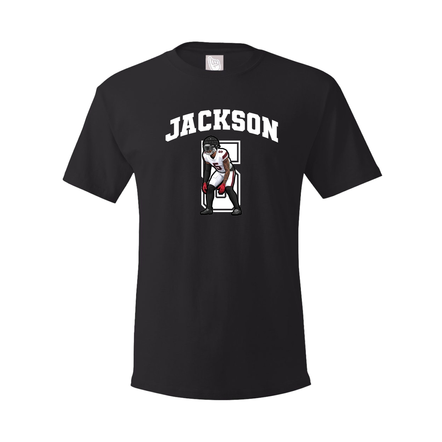 Youth Tee — Number in Black