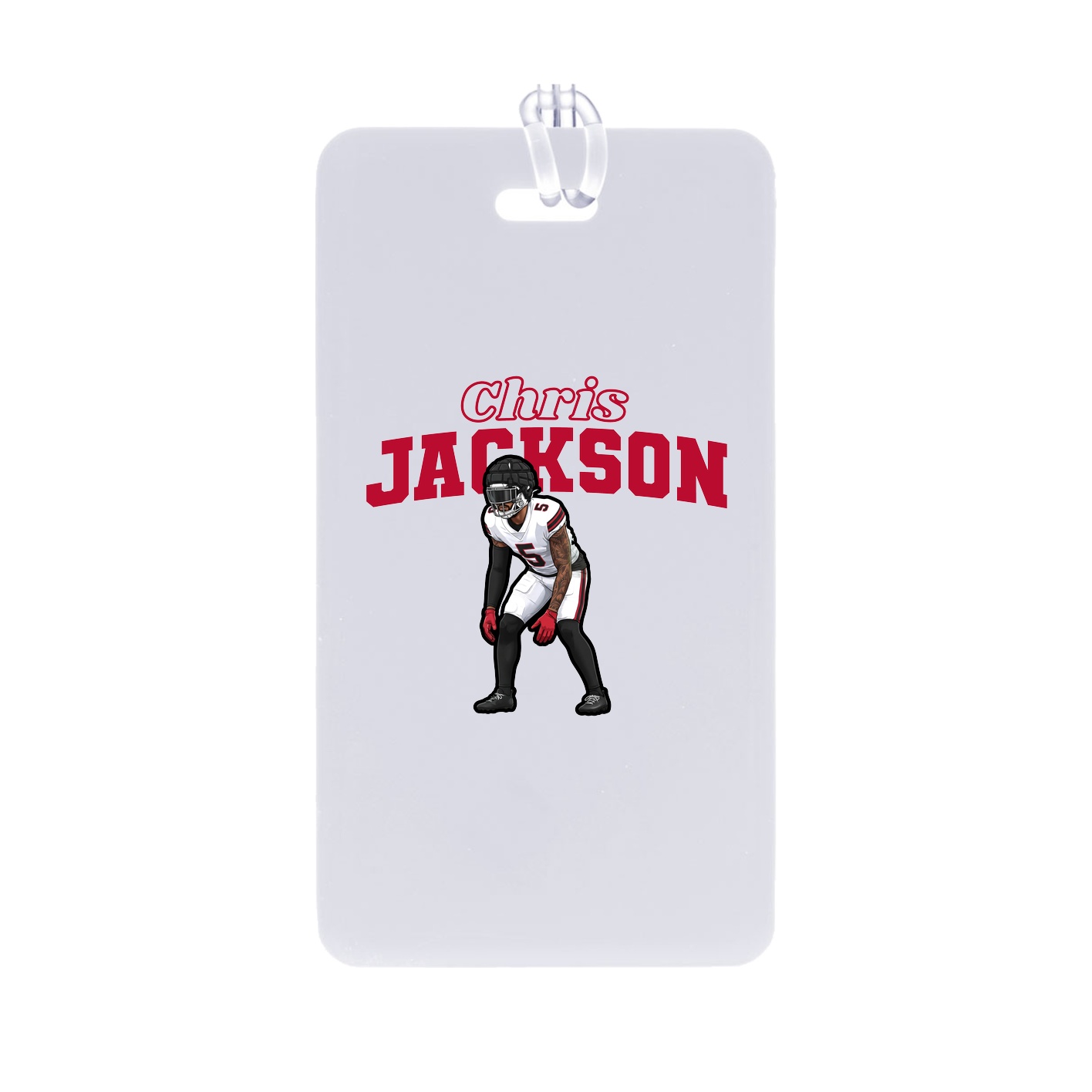 Bag Tag — Name Arch in Classic