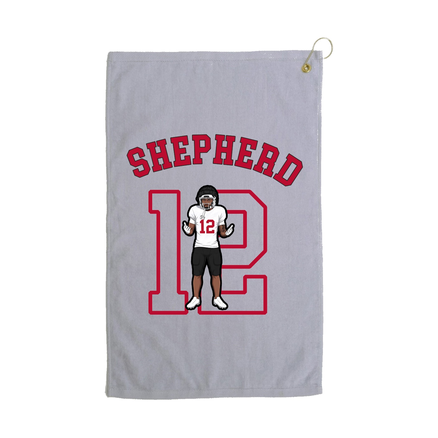 Golf Towel — Shirsey Arch in Grey