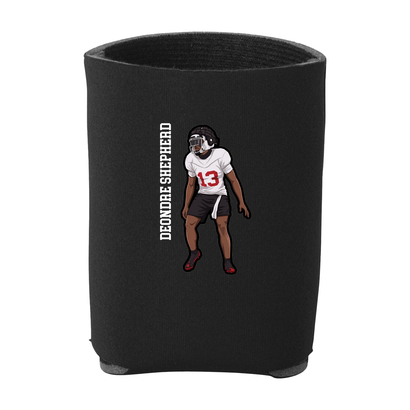 Can Holder — Name Vertical in Black