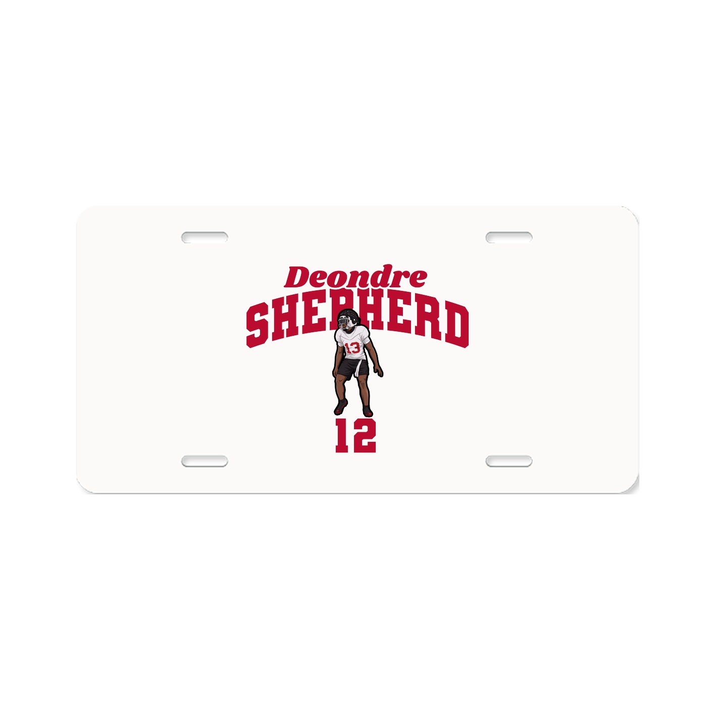 License Plate — Signature Arch in Classic