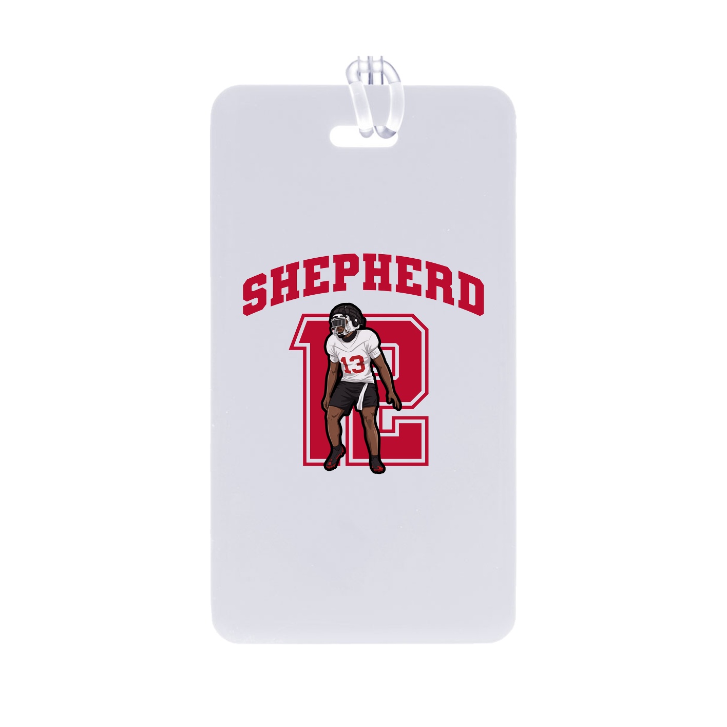 Bag Tag — Number in Classic