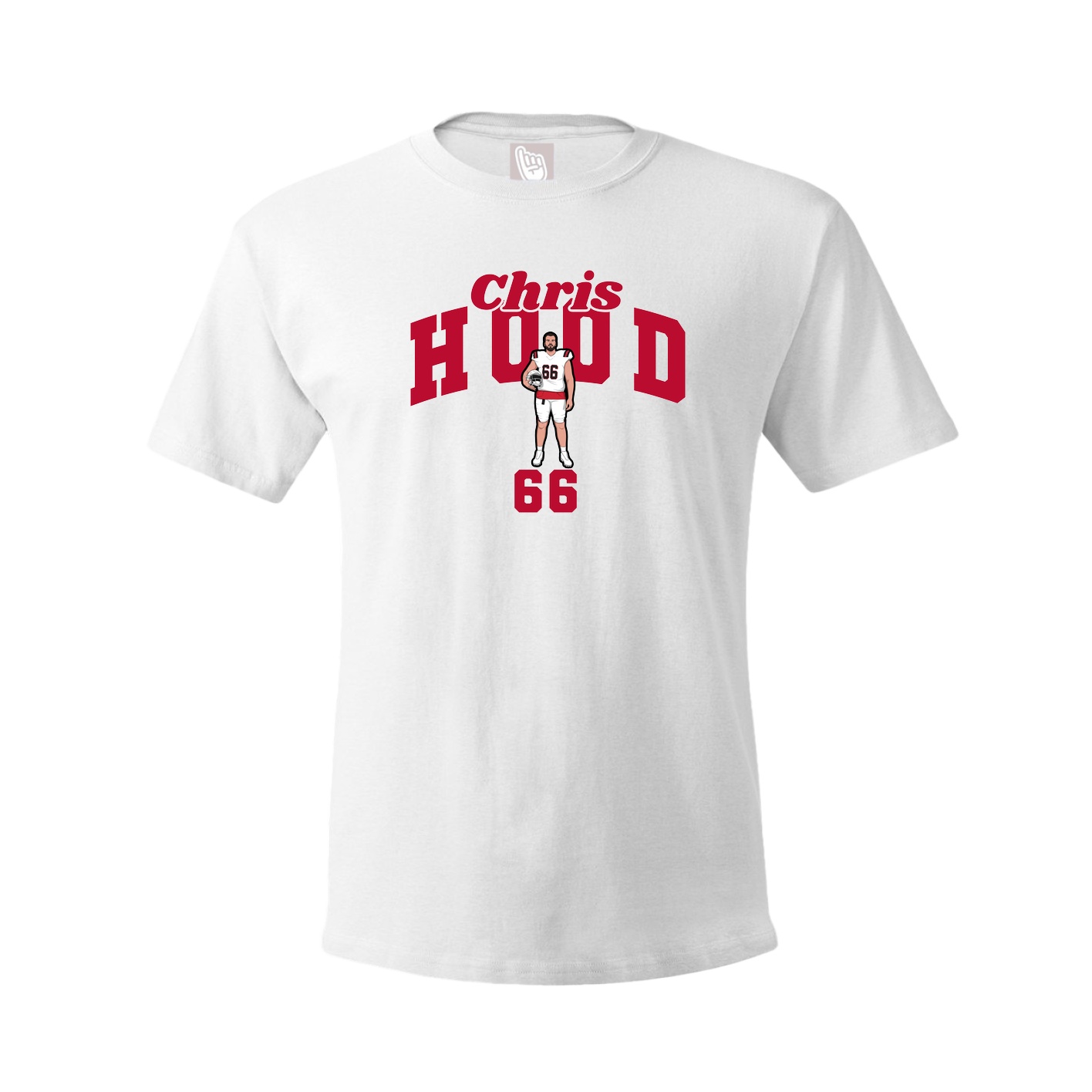 Youth Tee — Signature Arch in White