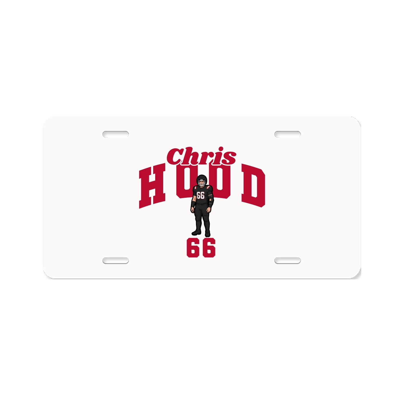 License Plate — Signature Arch in Classic