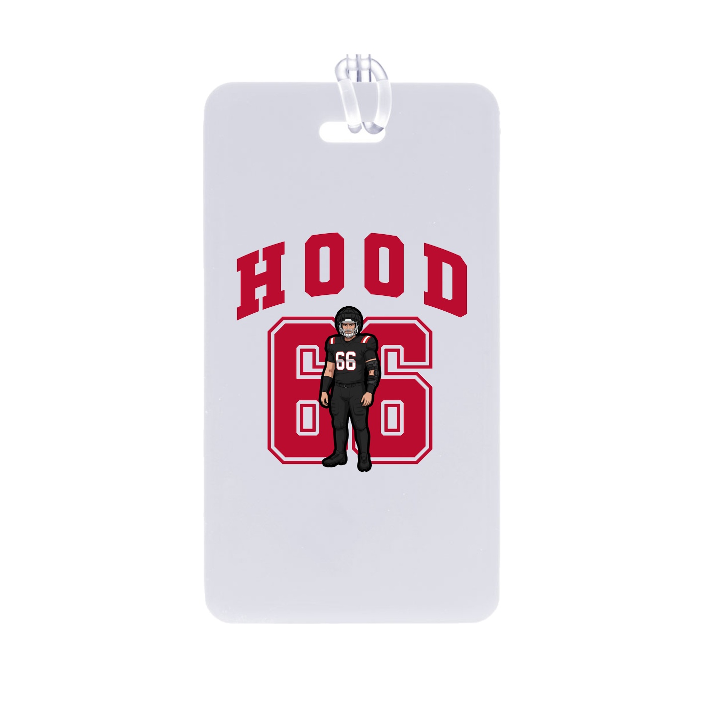 Bag Tag — Number in Classic