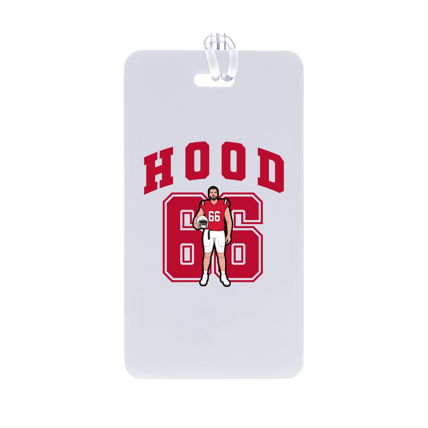 Bag Tag — Number in Classic