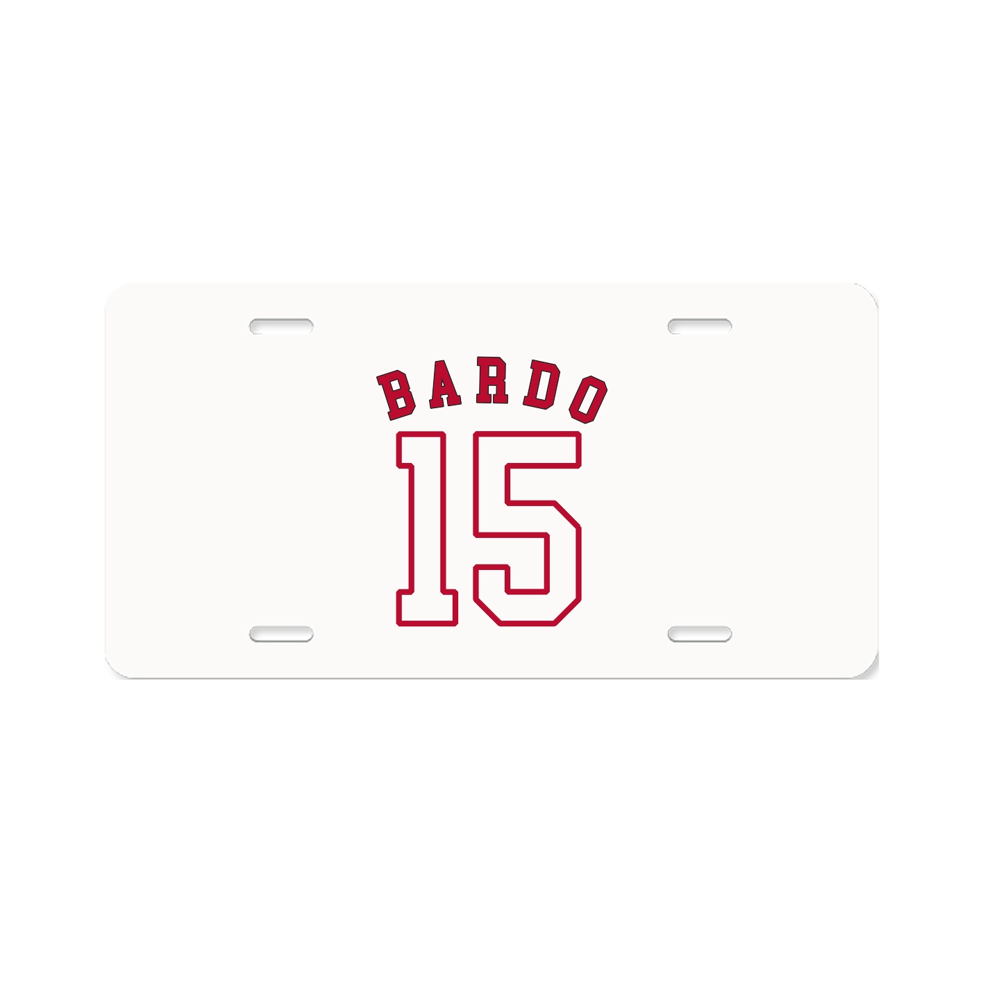 License Plate — Shirsey Arch in Classic