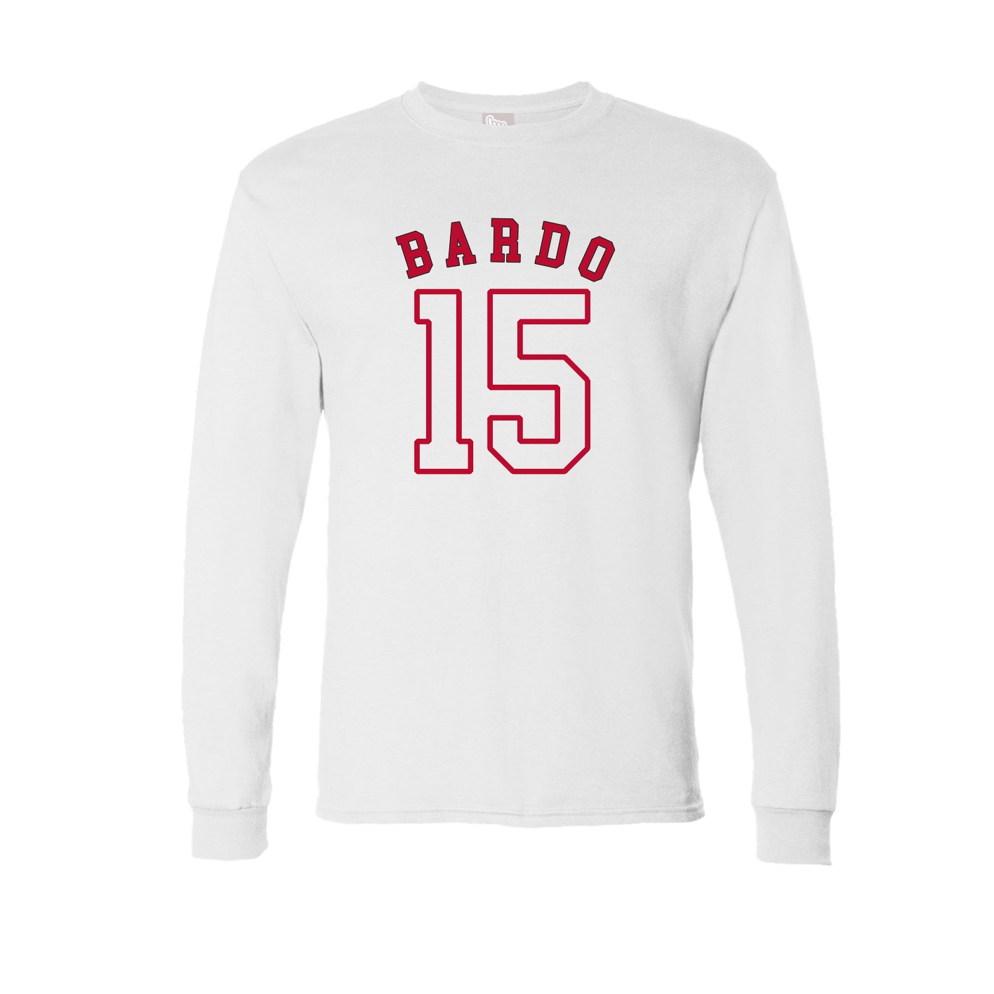 Long Sleeve Tee — Shirsey Arch in White