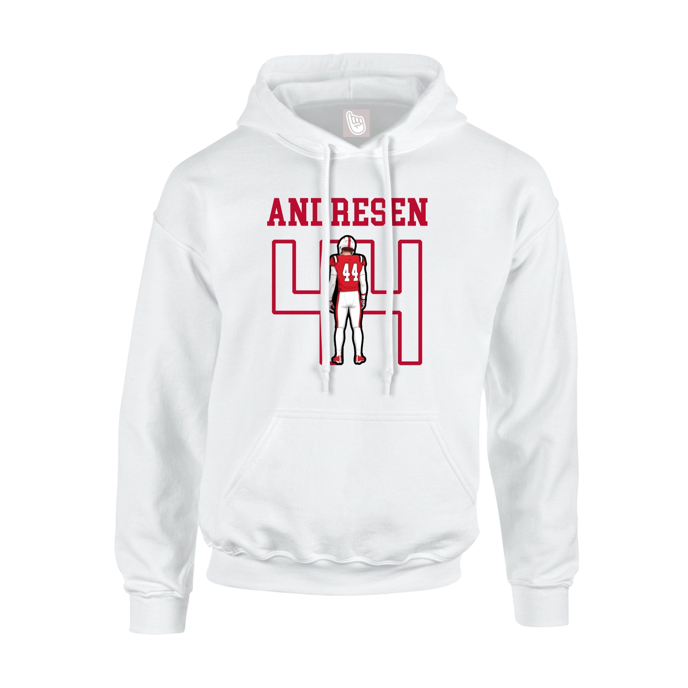 Youth Hoodie — Shirsey in White