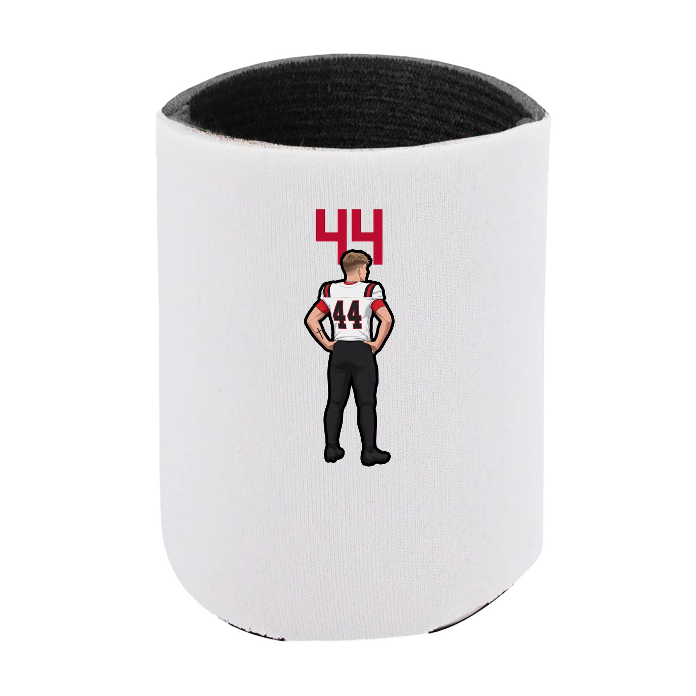 Can Holder — Number Top in White