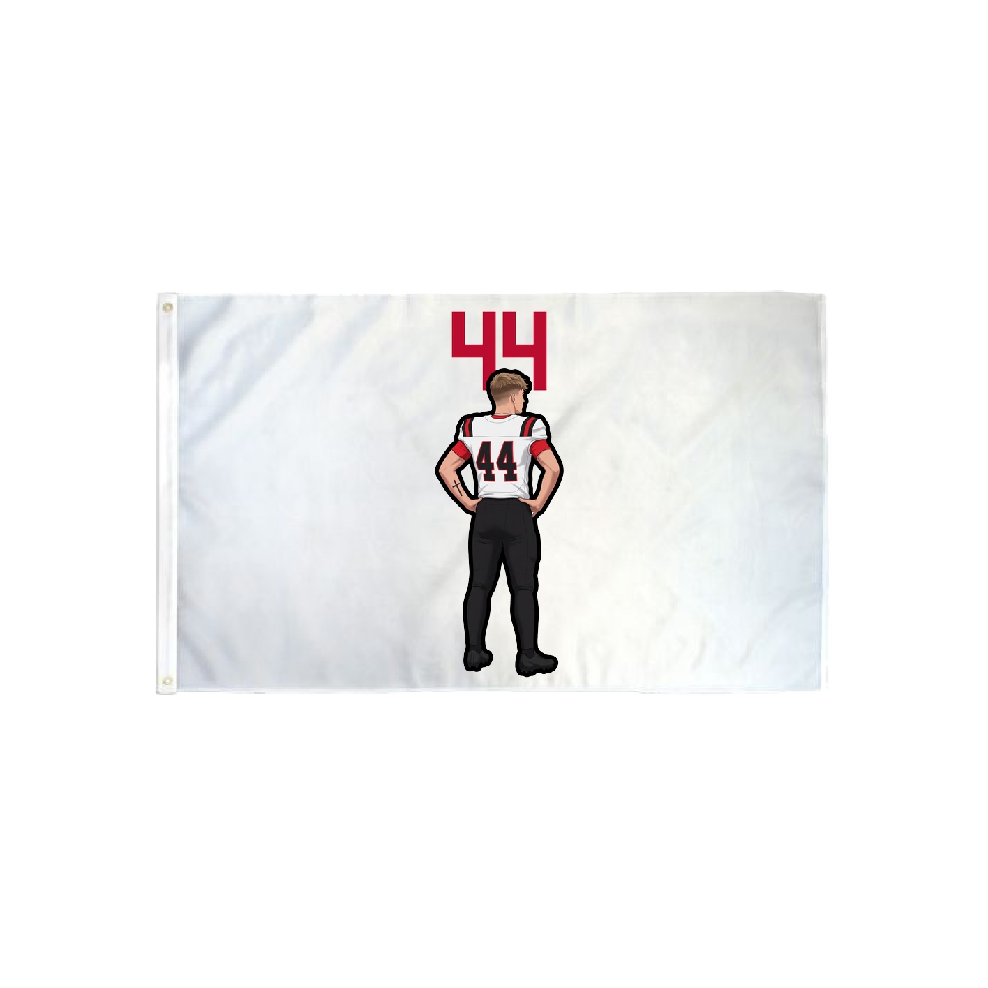3x5 Flag — Number Top in Classic