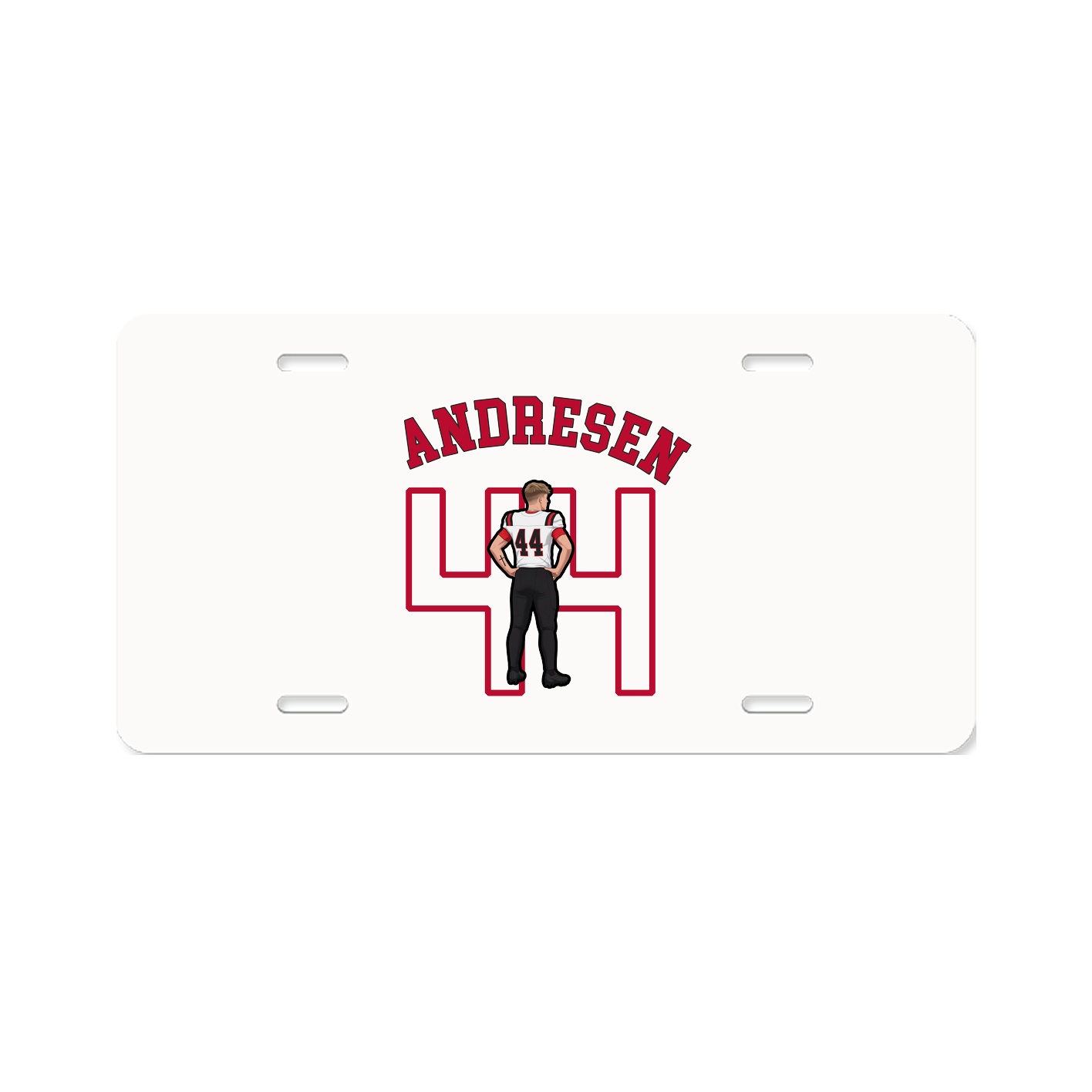License Plate — Shirsey Arch in Classic