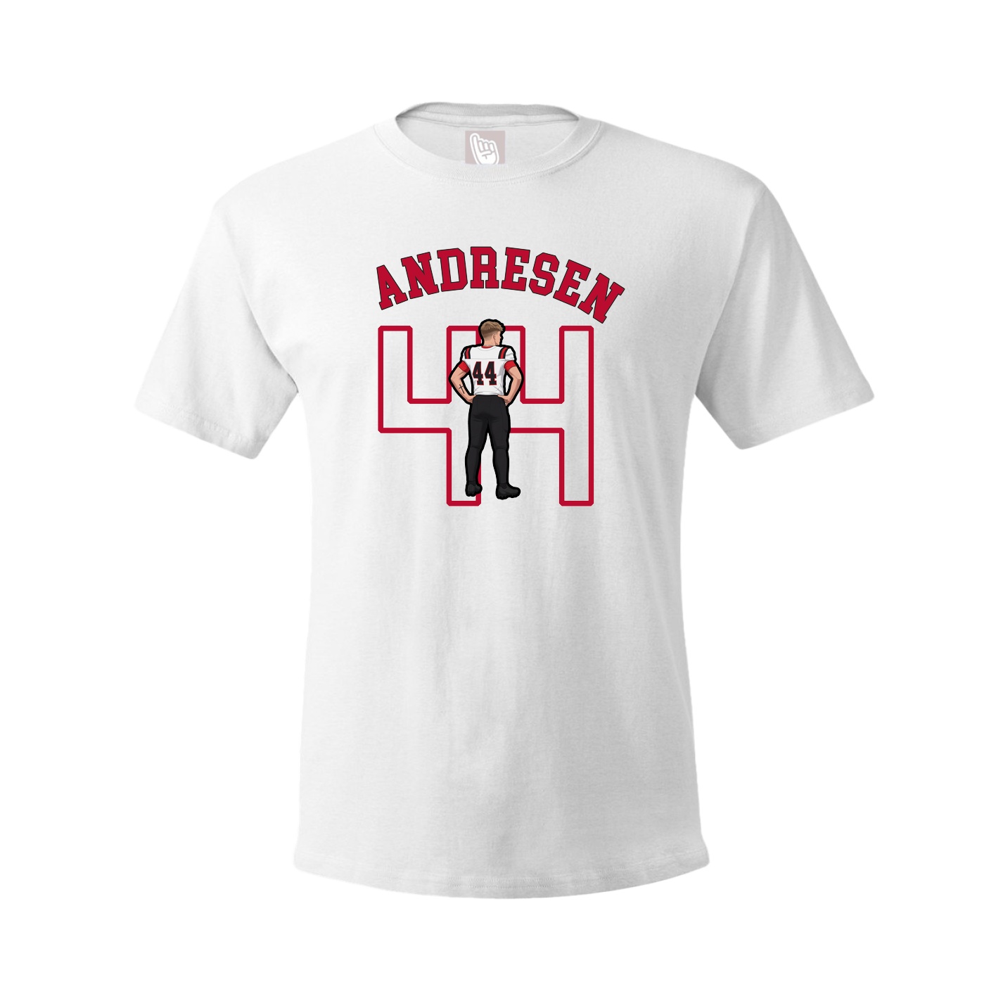 Youth Tee — Shirsey Arch in White