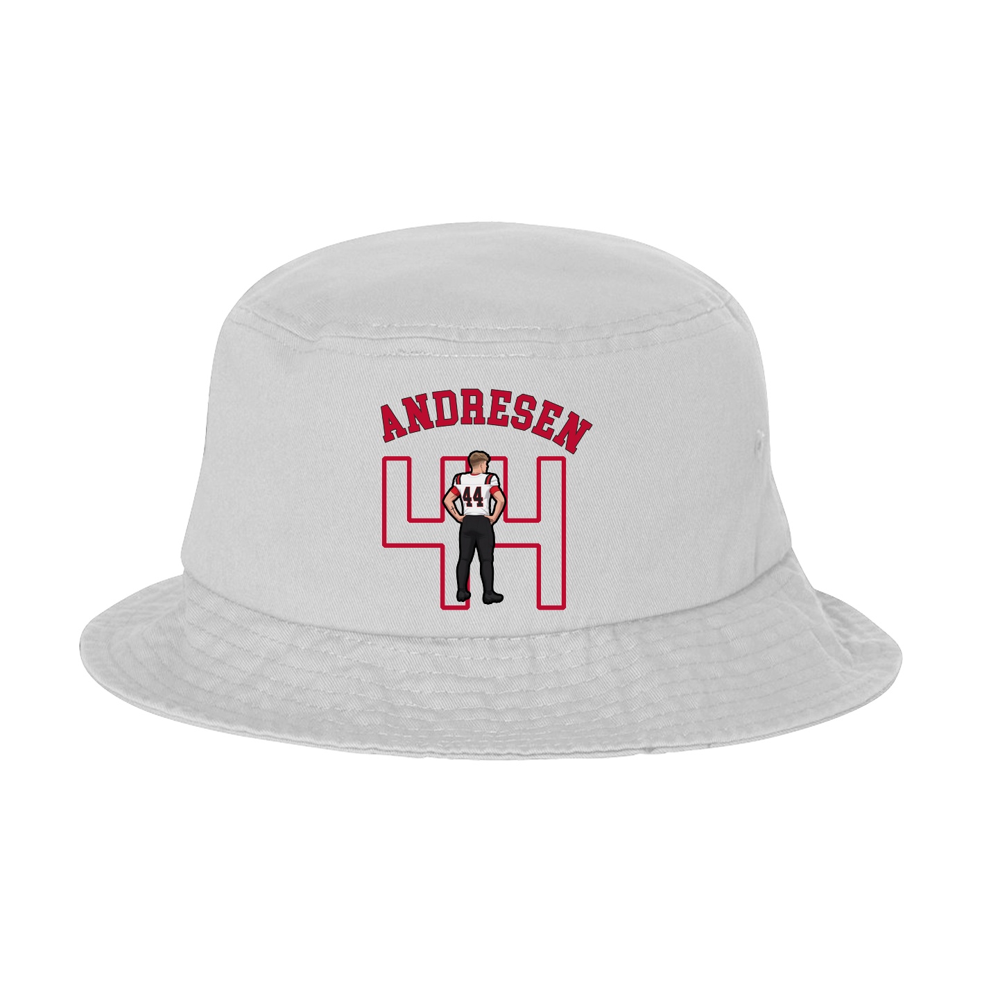 Bucket Cap — Shirsey Arch in White