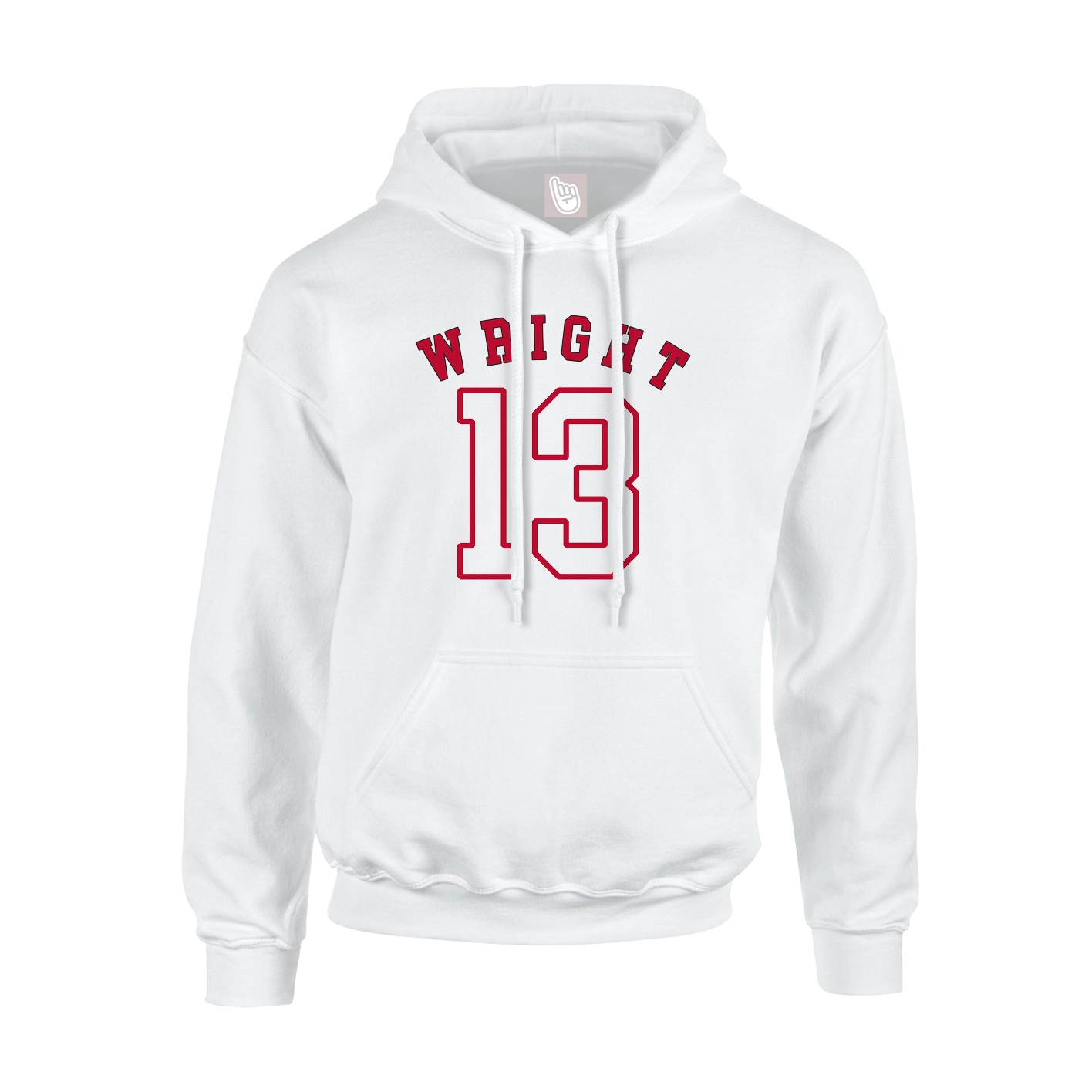 Hoodie — Shirsey Arch in White