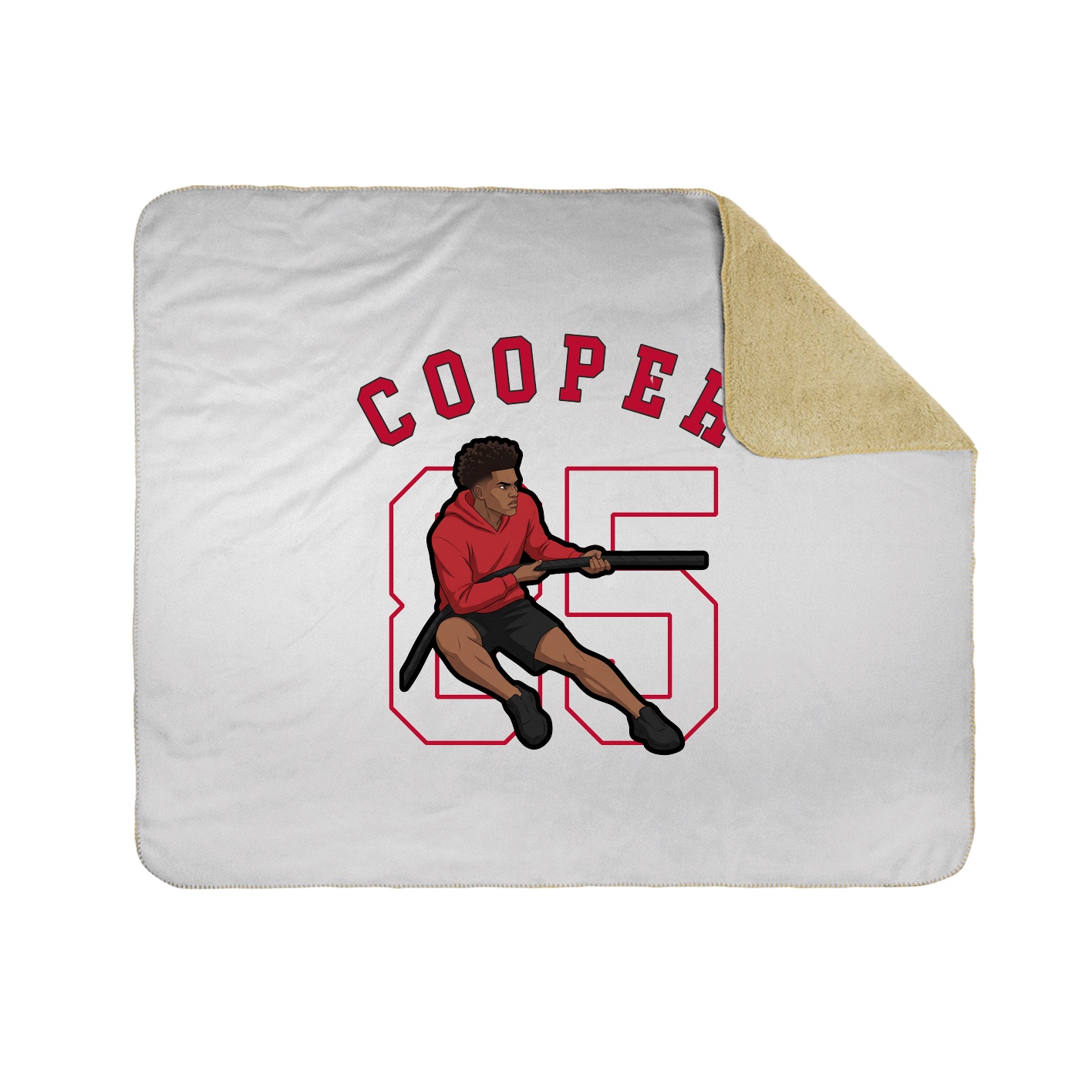 Throw Blanket — Shirsey Arch in White