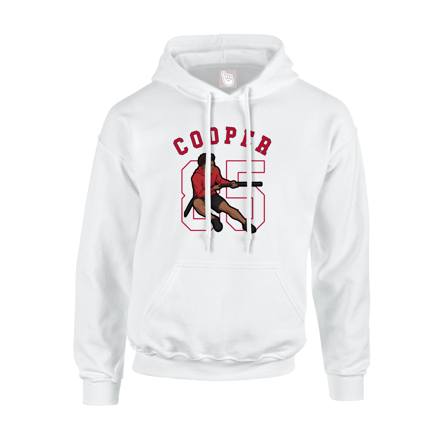 Hoodie — Shirsey Arch in White