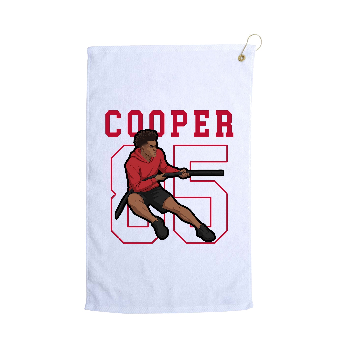 Golf Towel — Shirsey in White