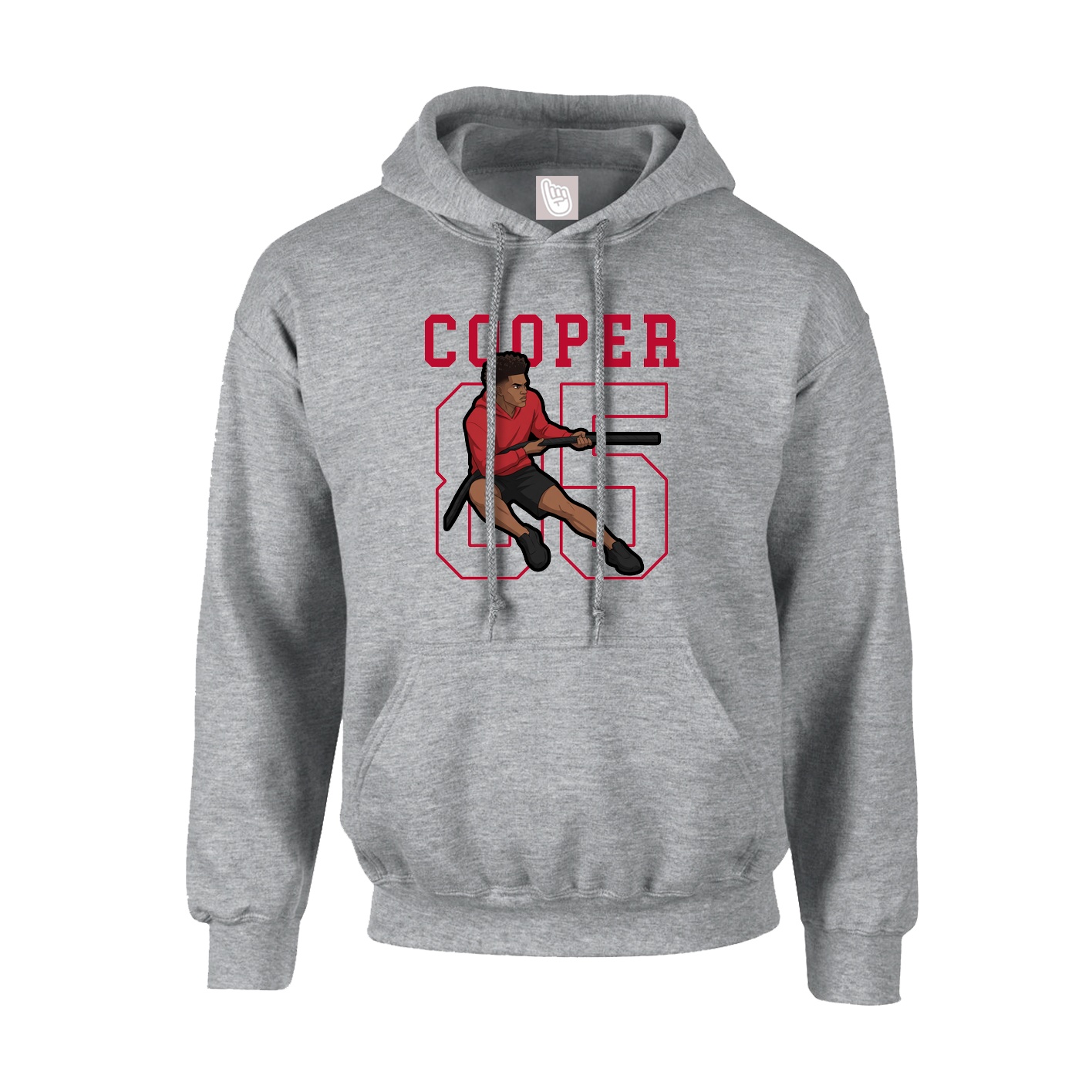 Hoodie — Shirsey in Grey