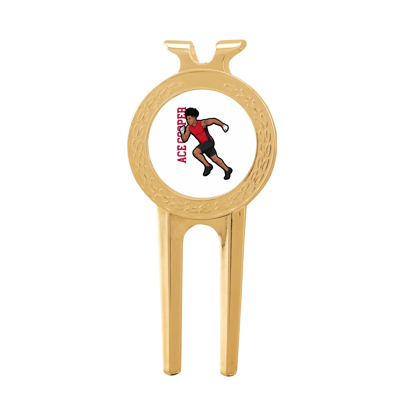 Divot Tool with Ball Marker — Name Vertical in Classic