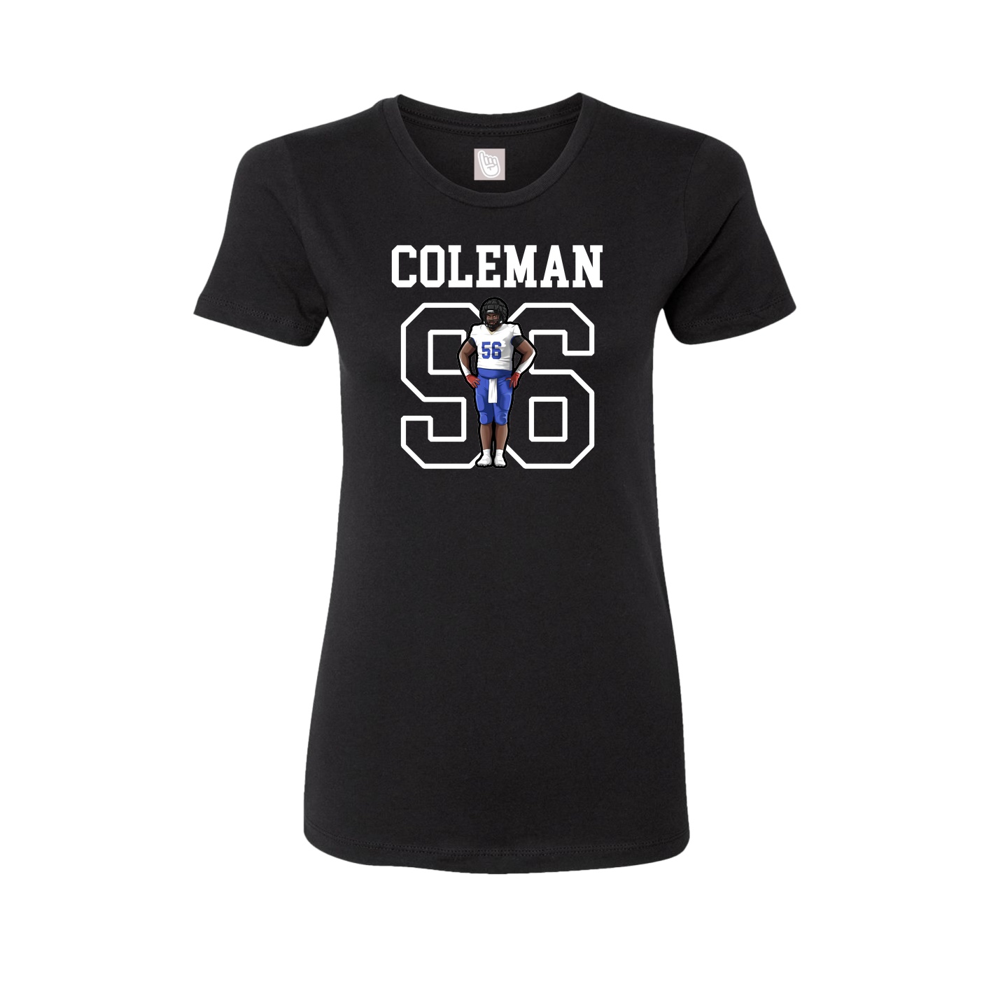 Fitted Women's Tee — Shirsey in Black