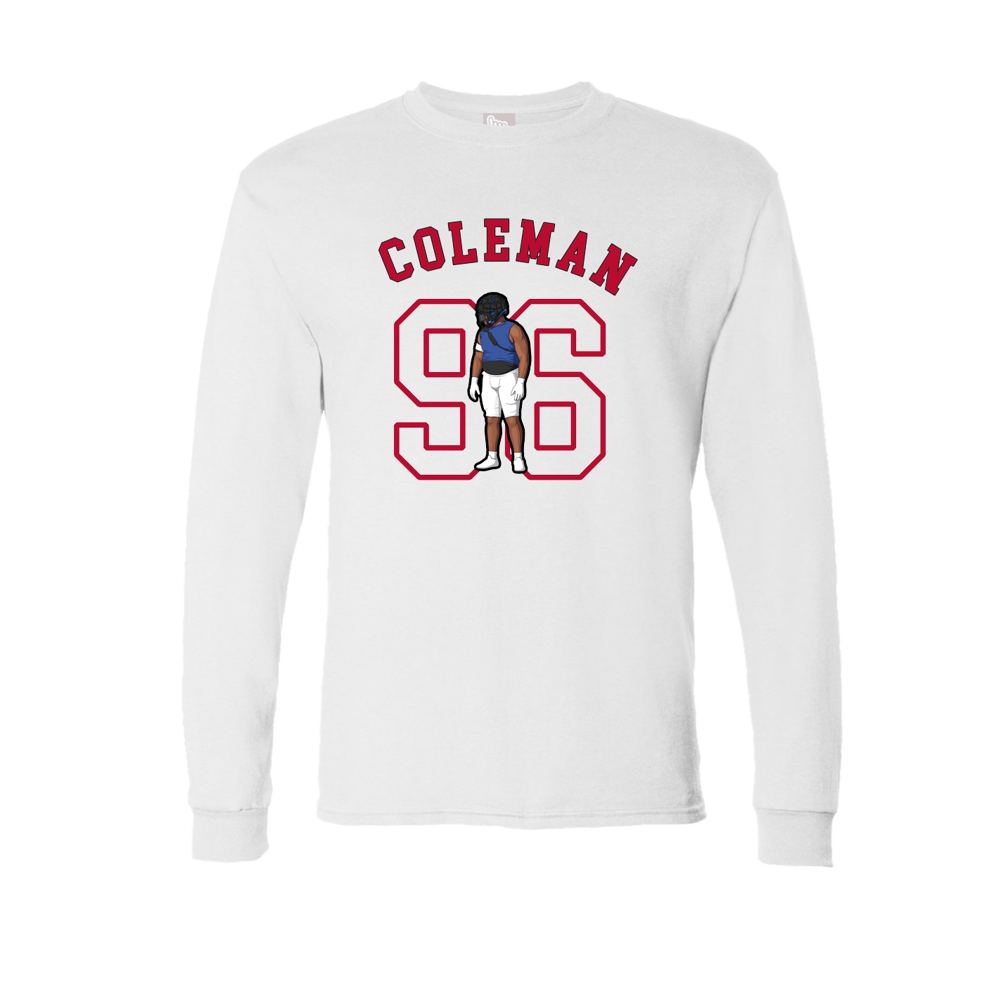 Long Sleeve Tee — Shirsey Arch in White